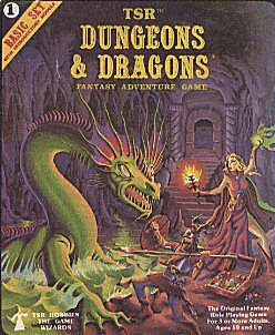 My first Dungeons & Dragons game set